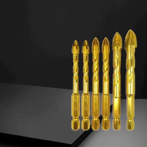 DB020 – Wood Auger Drill Bit Set (8–25mm, Hex Shank, 40CR Steel)