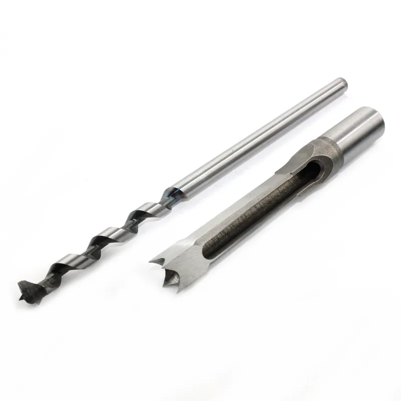 BH014 – 4-Piece Square Mortising Chisel Drill Bit Set for Woodworking - product detail view