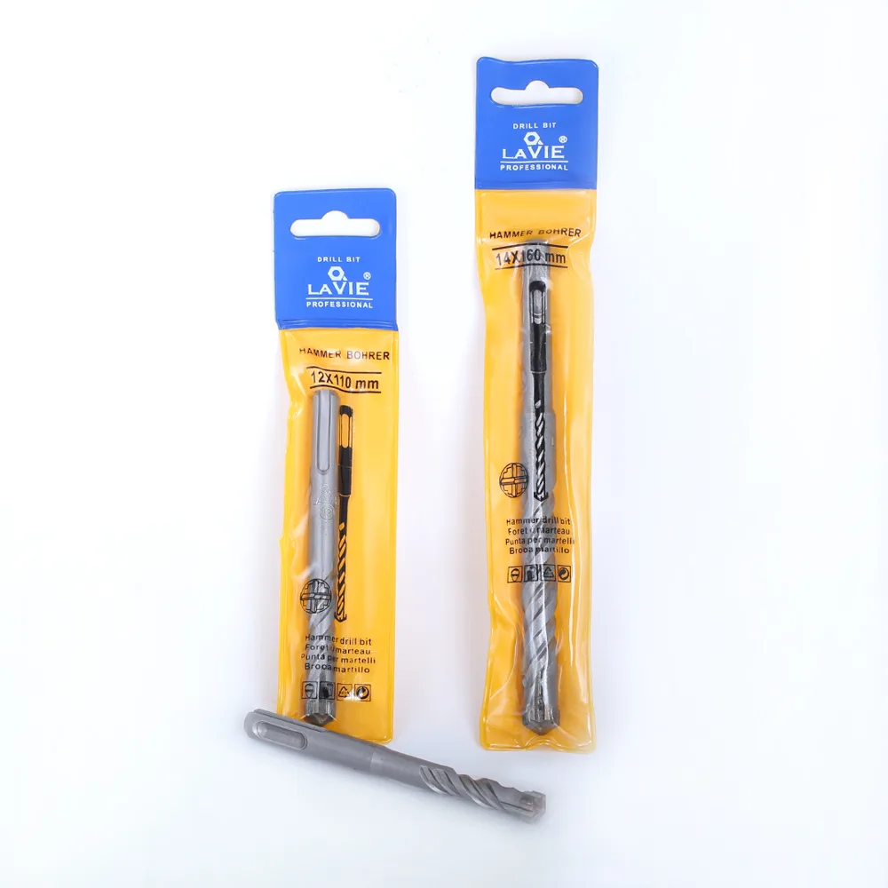DB01020 – SDS Plus Cross Tip Hammer Drill Bit for Concrete & Masonry (110mm & 160mm Lengths) - product detail view