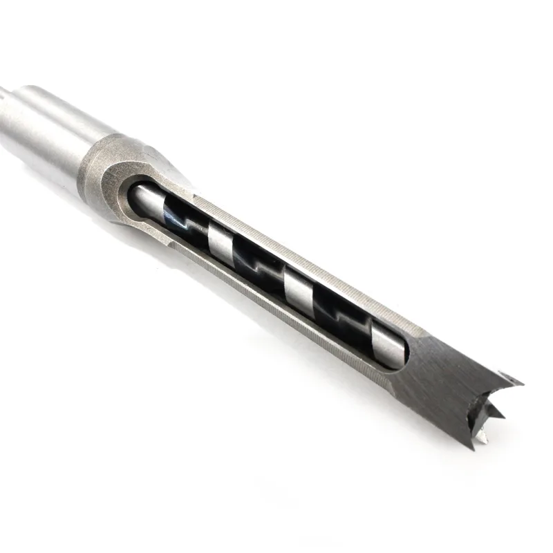 BH014 – 4-Piece Square Mortising Chisel Drill Bit Set for Woodworking - product detail view