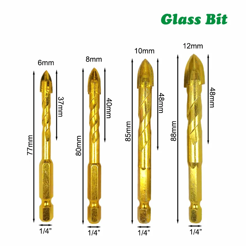 DB020 – Wood Auger Drill Bit Set (8–25mm, Hex Shank, 40CR Steel) - product detail view