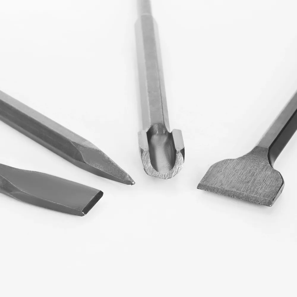 DB01070 – SDS Plus Hammer Chisel Set for Concrete & Masonry – 4-Piece, 250mm Length - product detail view