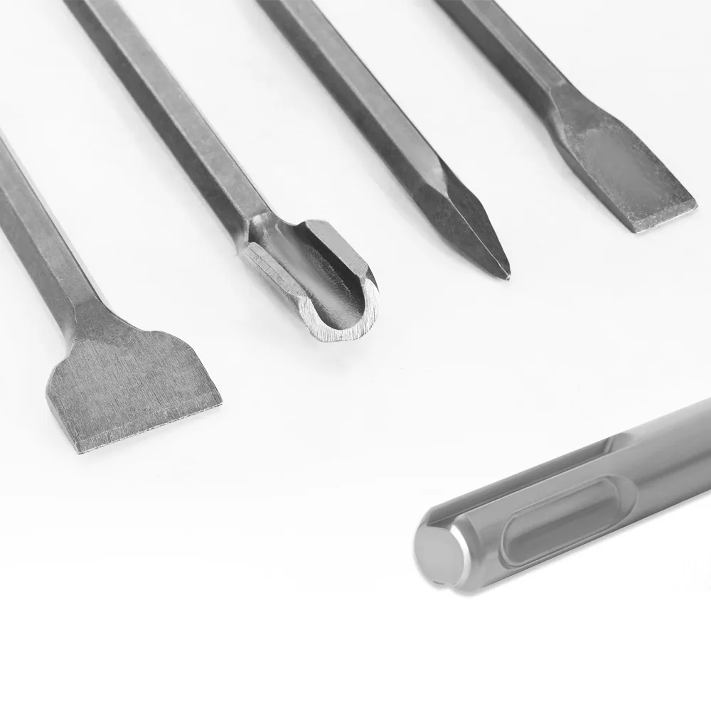 DB01070 – SDS Plus Hammer Chisel Set for Concrete & Masonry – 4-Piece, 250mm Length - product detail view