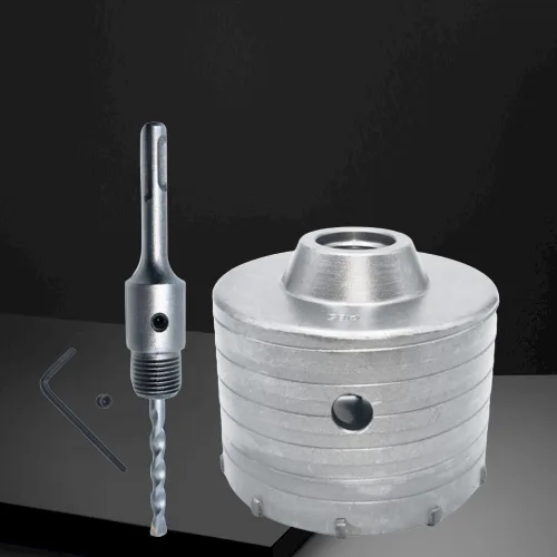DB01056-85 – Concrete Hole Saw Core Drill Bit (85mm Diameter, 110mm Length, M22 Adapter) woodworking router bit