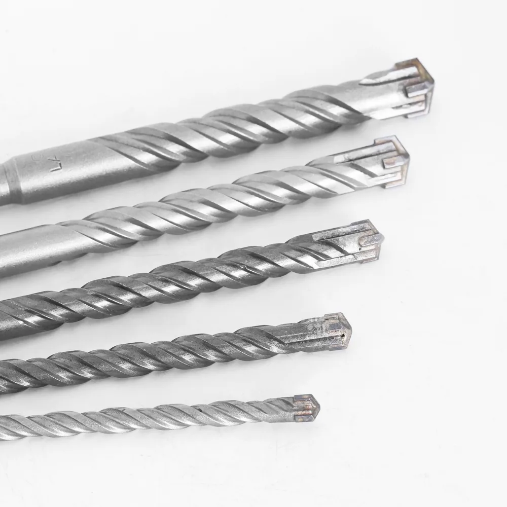 DB01020 – SDS Plus Cross Tip Hammer Drill Bit for Concrete & Masonry (110mm & 160mm Lengths) - product detail view