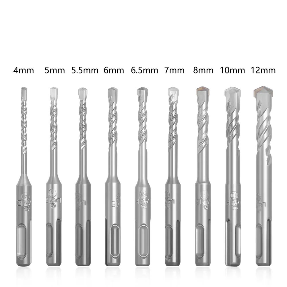 DB0L – SDS Plus Hammer Drill Bit Set for Concrete & Masonry (110mm & 160mm Lengths, 4–14mm Sizes) - product detail view