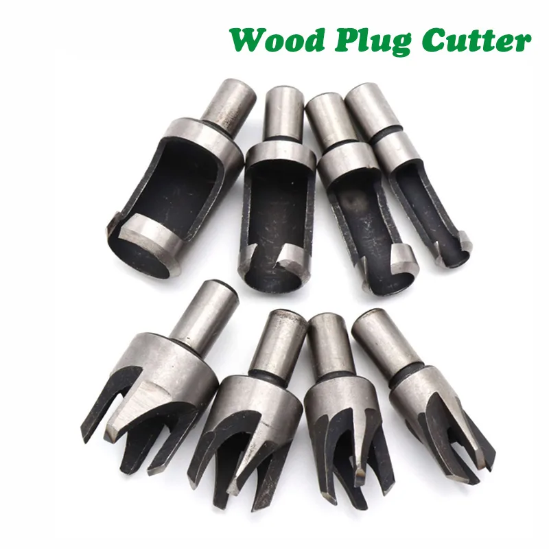 DB03001 – 4-Piece Wood Plug Cutter Set for Woodworking - product detail view