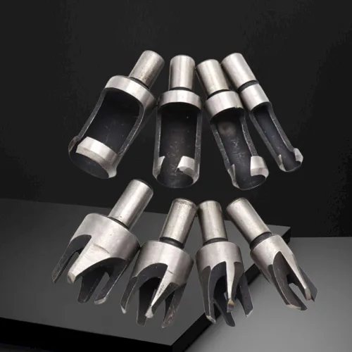 DB03011 – 8-Piece Wood Plug Cutter Set for Woodworking (Sizes 1/4” to 5/8”) woodworking router bit
