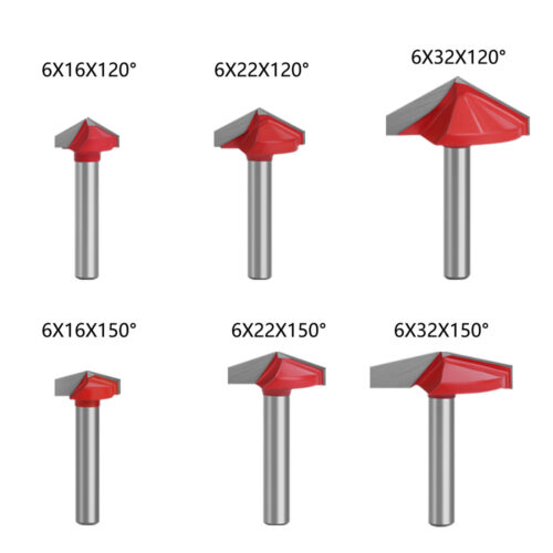 Carbide woodworking router bit for edge shaping and profile routing