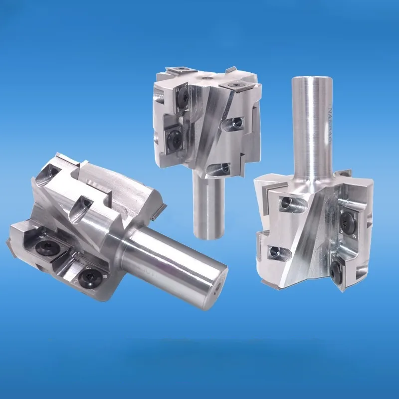 (I84) Replaceable Insert Spiral Milling Bit – Shank Type for CNC Woodworking woodworking router bit