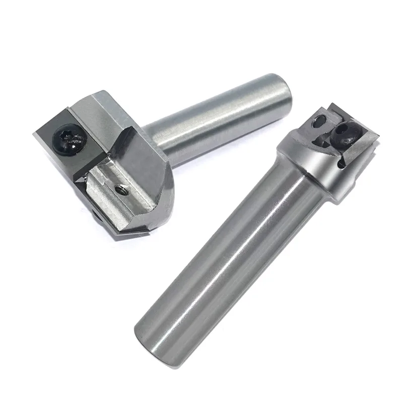 BCFB6 2-Flute Insert Bottom Cleaning Router Bit, 30mm Cut, 1/2 Inch Shank - product detail view