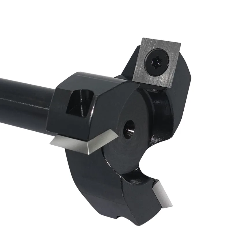 BCSB3 Disposable Bottom Clearing Milling Cutter, 1/4 Inch Shank - product detail view